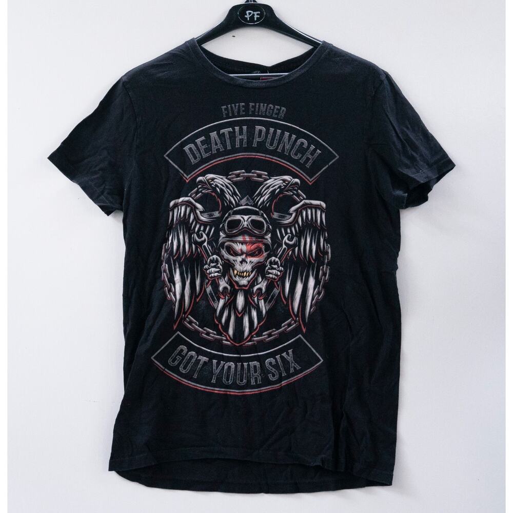 NWOT Five Finger Death Punch Graphic Band Tee Adult Size Small